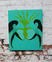Load image into Gallery viewer, Green Graces - Abstract Painting
