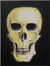 Load image into Gallery viewer, Study Of Skull - Acrylic On Canvas - 30cm x 40cm
