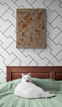 Load image into Gallery viewer, Blotted Orange - Acrylic Abstract Painting
