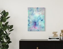 Load image into Gallery viewer, Washout 3. Abstract acrylic on canvas 51x71cm run of 3
