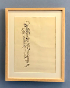 Skeleton-2 Pen drawing. 42x52cm Run of 2